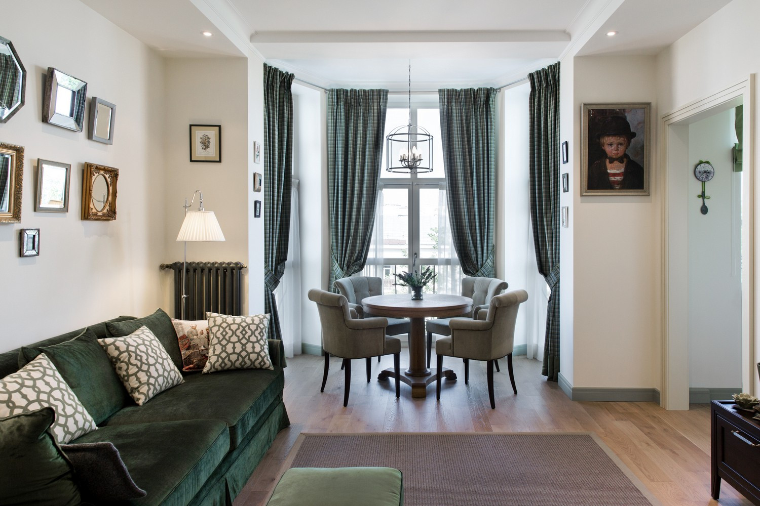 Квартира с эркером в центре Минска