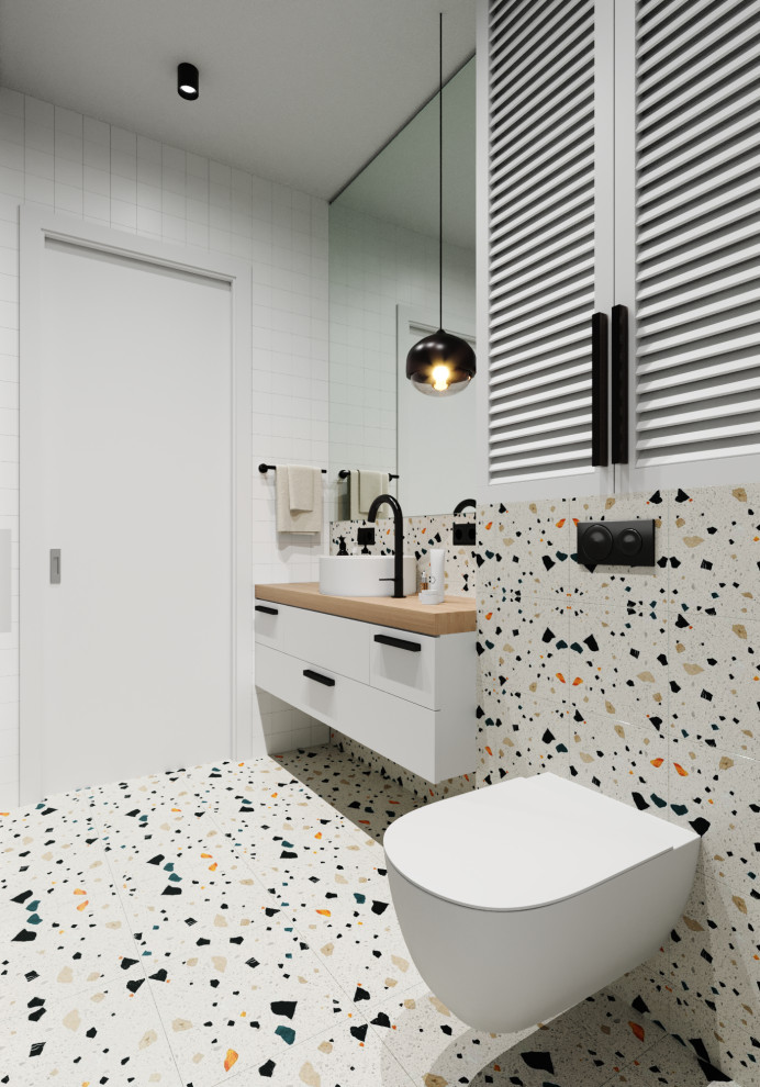 Обложка проекта: Студия 27м с кроватью-трансформером