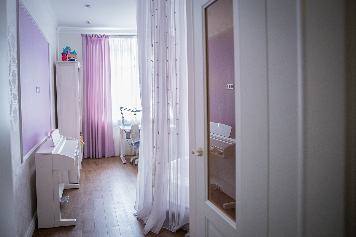 Квартира с нотками классики.