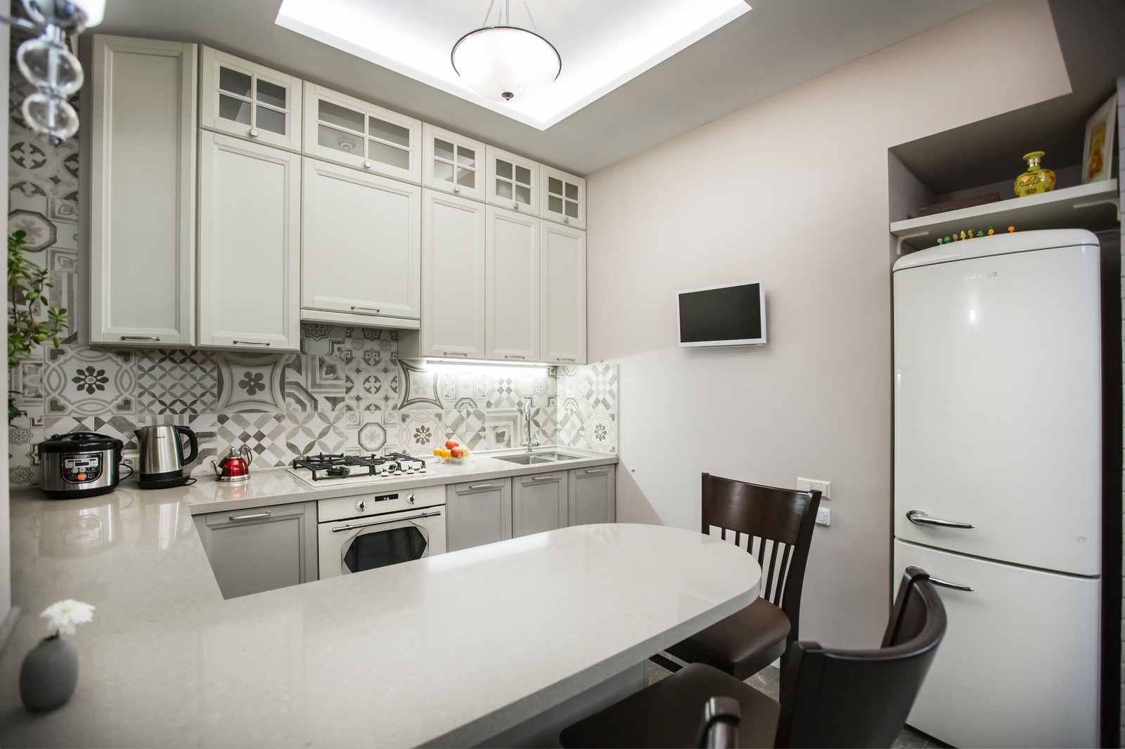 Кухня в московской квартире