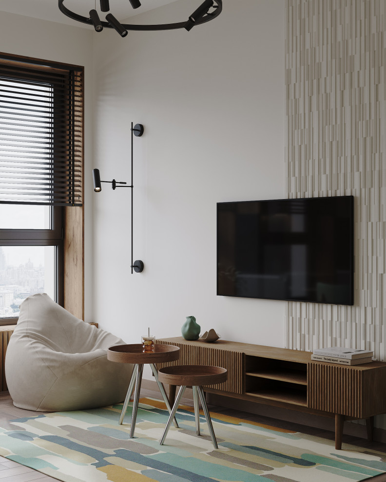 Квартира для семьи с двумя детьми в ЖК Monodom Lake г. Москва.