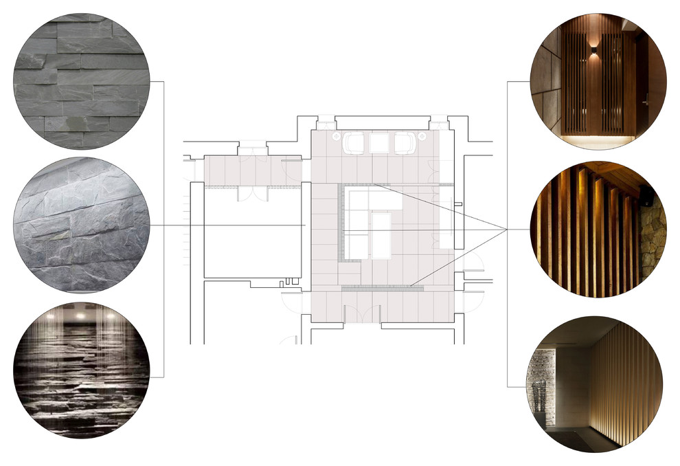 Концепция Зоны отдыха в частном доме на "Николиной Горе".