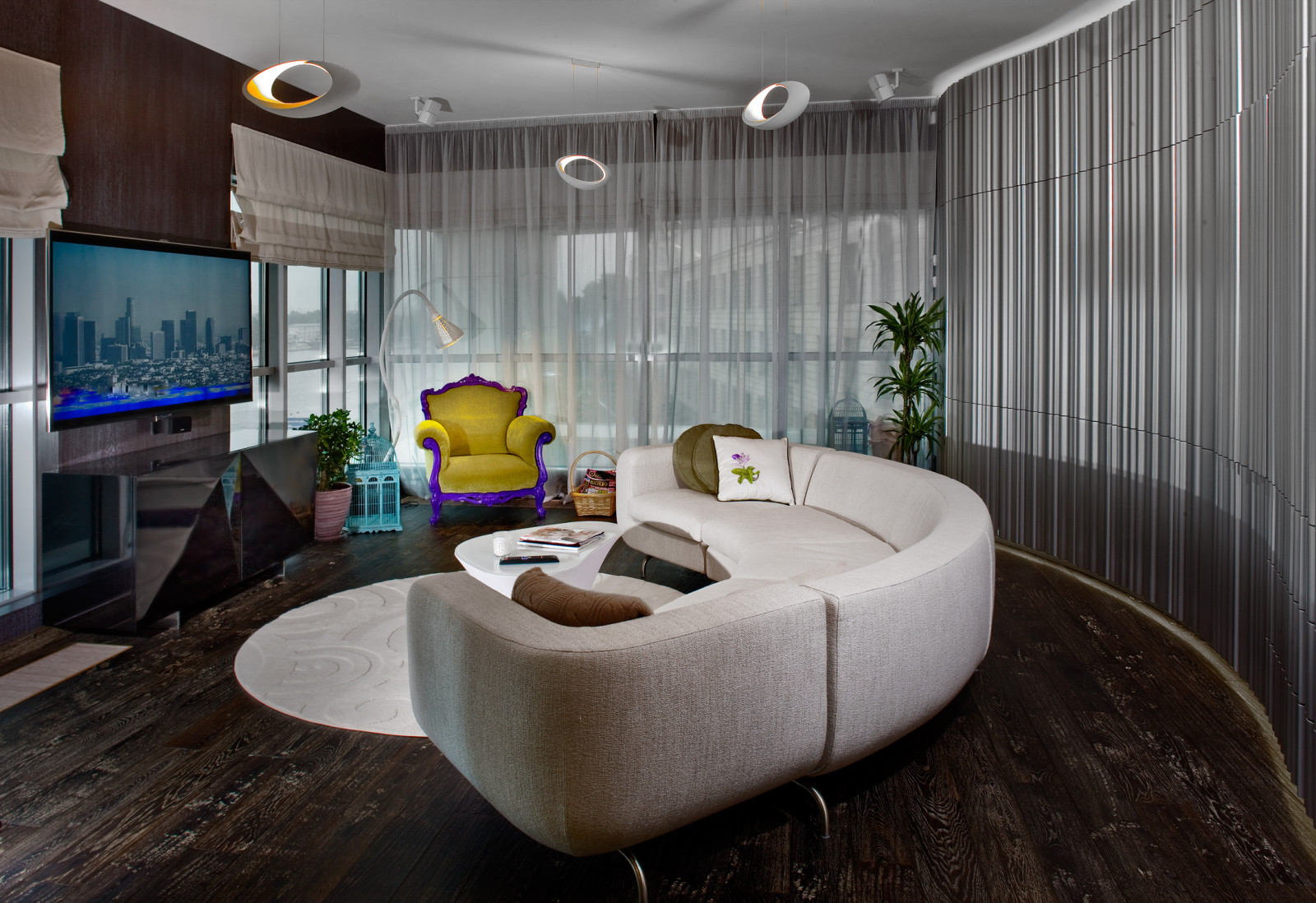 Квартира на Песочной набережной в Петербурге Автор проекта Anna Pershukova