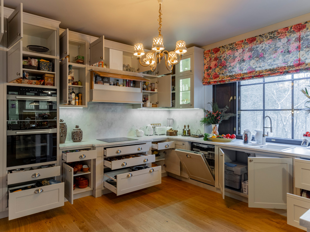 Роскошная кухня-гостиная