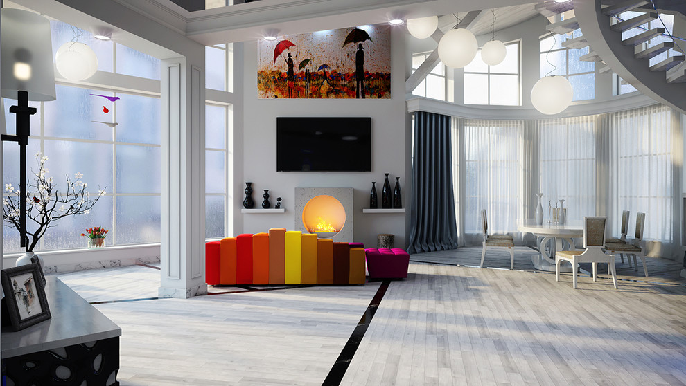 Минимализм в гостиной