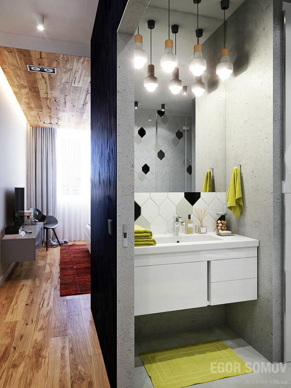 Интерьер в ЖК Лобачевский