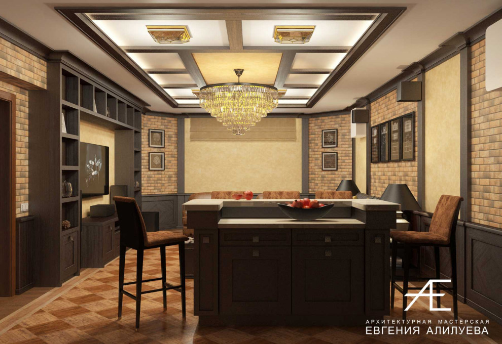 Комната отдыха в доме в пос, Сосновка