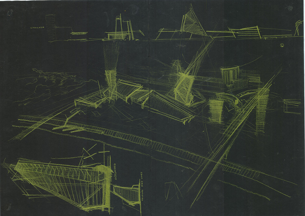 Размышление с карандашом - проекты общественных зданий