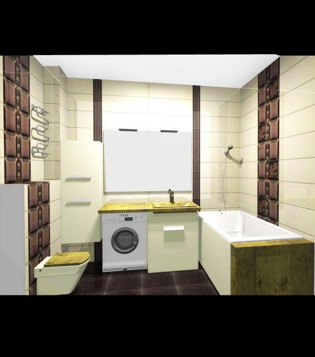 Проекты ванных комнат