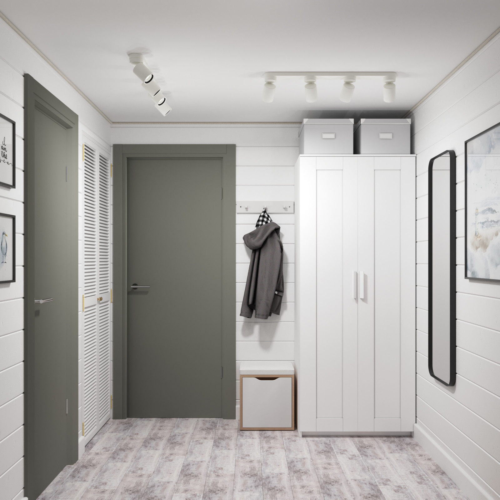 интерьер бытовки рыбака