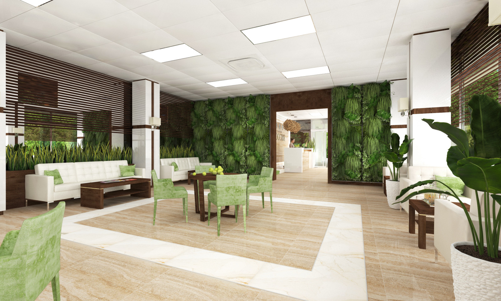 Санаторий (общественные зоны и типовой номер), г. Ялта