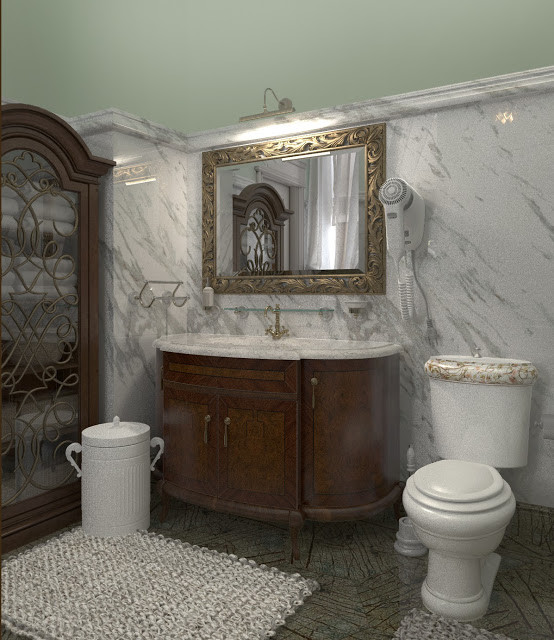 Interior design of Lux apartments of the Bariatinsky Palace