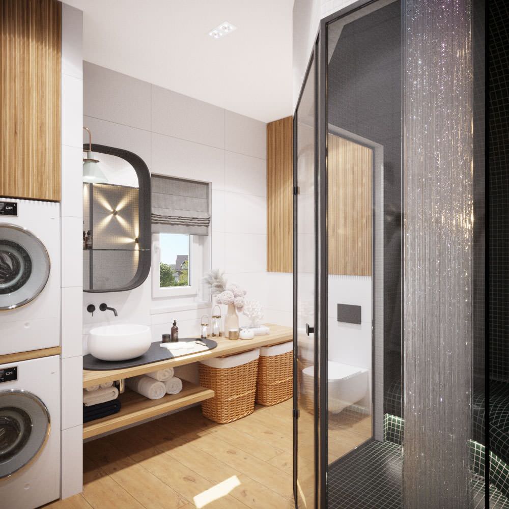 интерьер коттеджа в Подмосковье