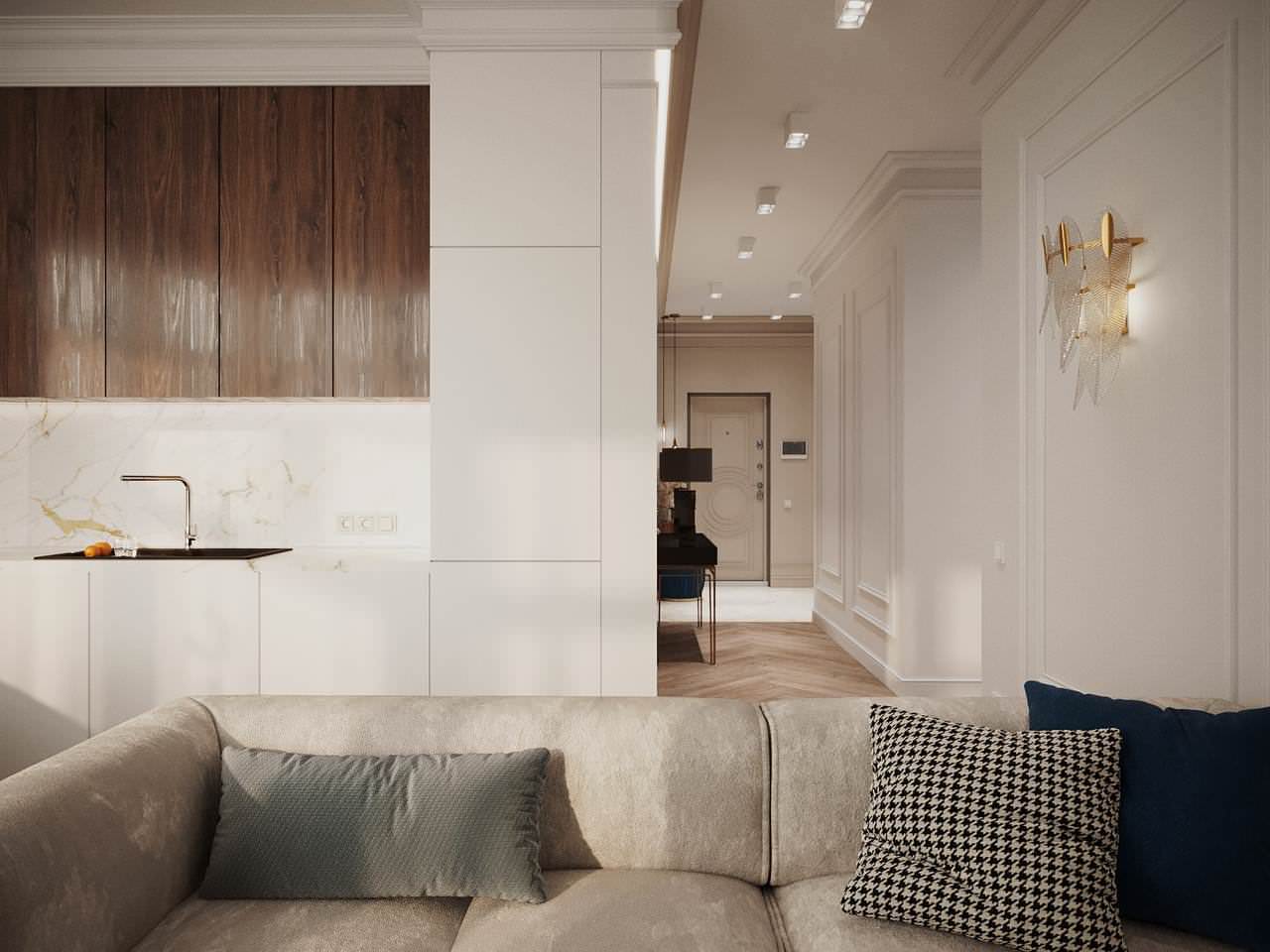 Обложка проекта: Жилой комплекс "Крылья" (площадь 68 м2)