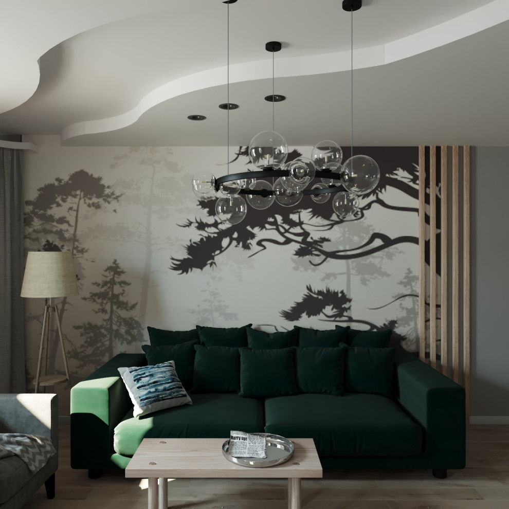 Обложка проекта: Трехкомнатная квартира в г. Нижний Новгород