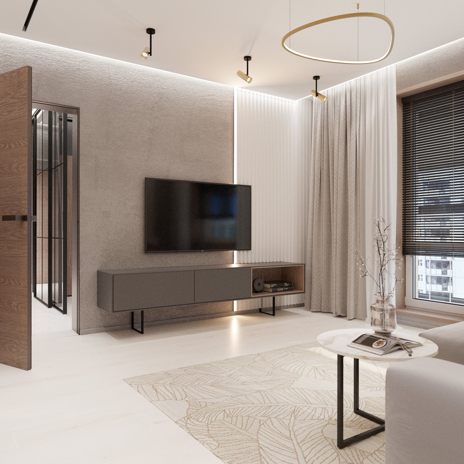 Небольшая уютная квартира расположенная в живописном месте  города