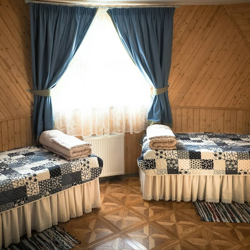 Обложка проекта: Купольный домик с интерьерами в стиле А-ЛЯ РУС