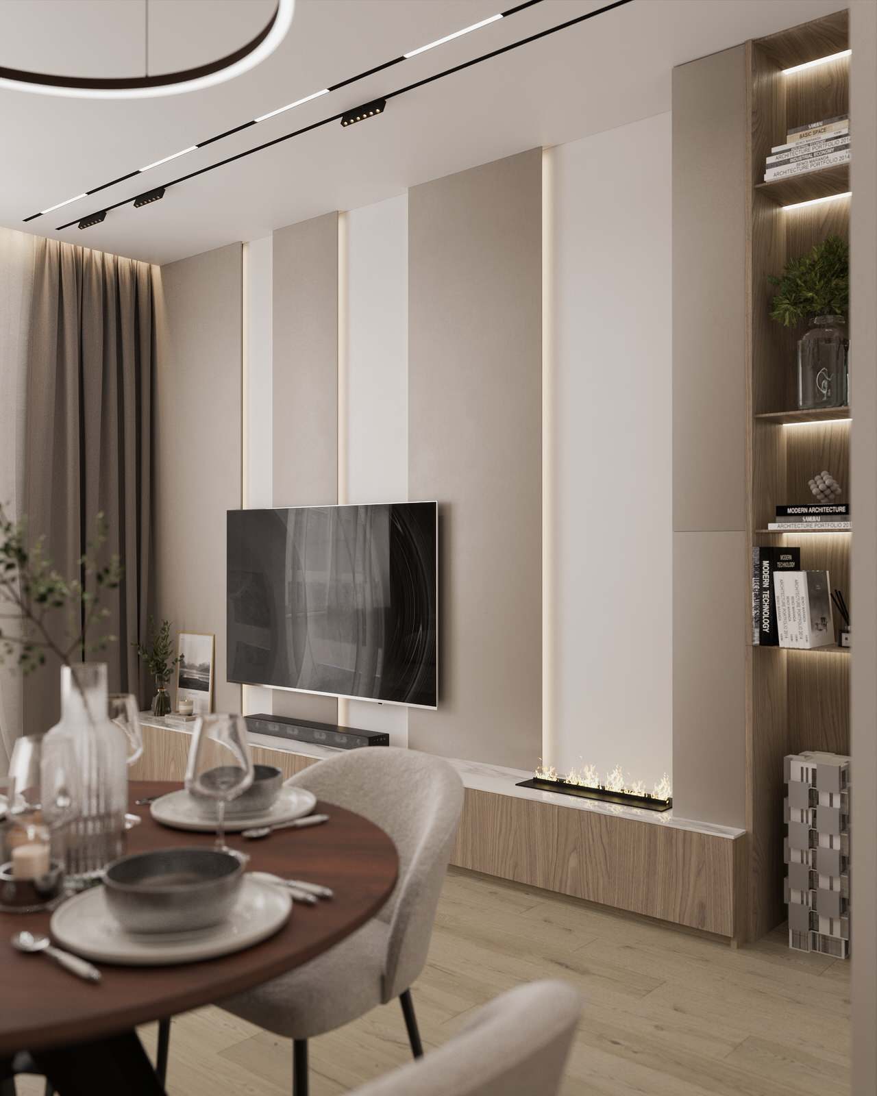 Проект 3х комнатной квартиры