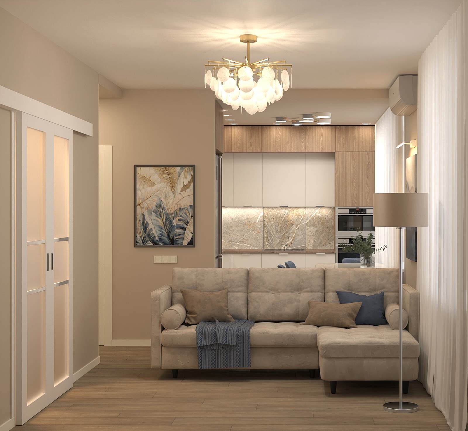 Обложка проекта: Небесный синий