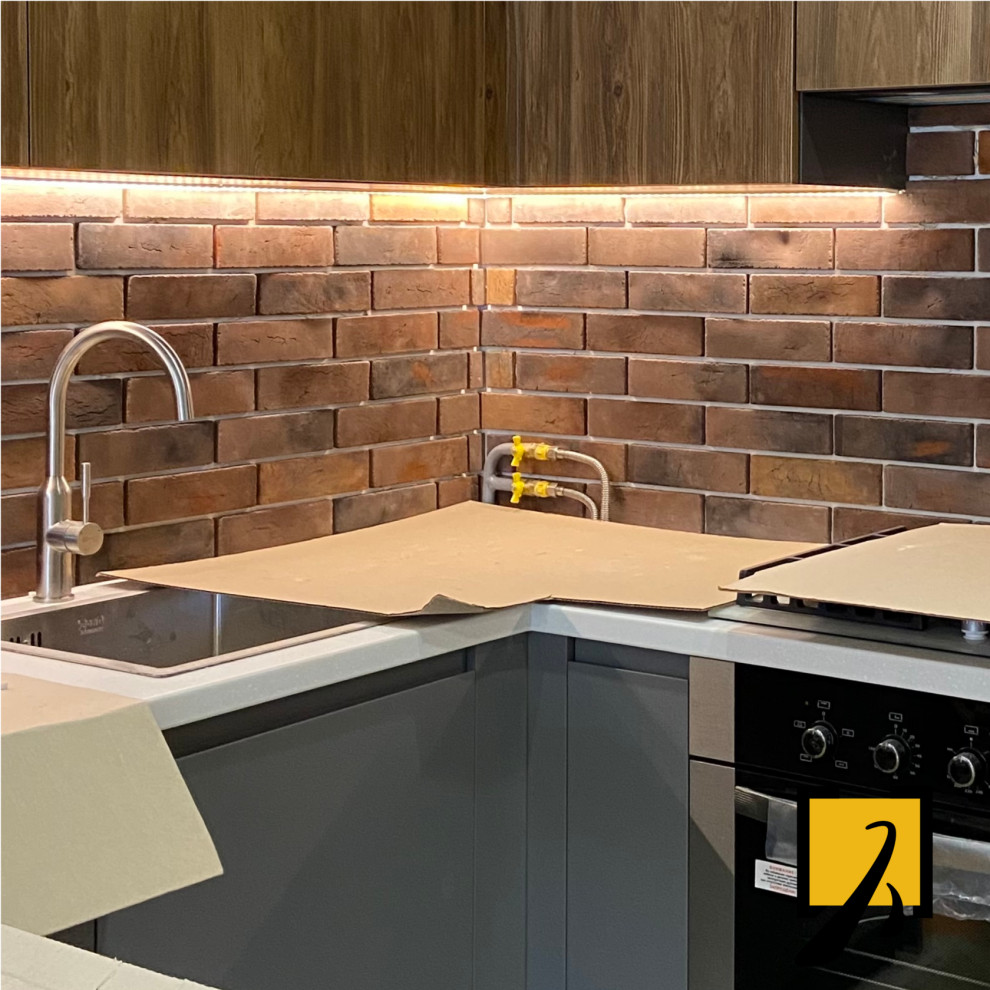 ЖК "Смарт Квартал на Сурикова", кухня в стиле лофт