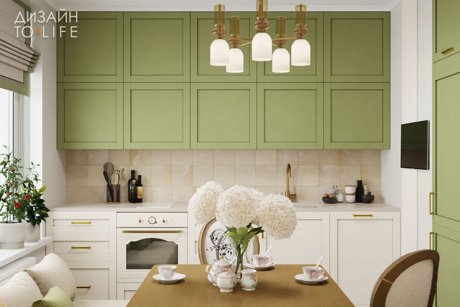 Квартира в стиле современного шинуазри