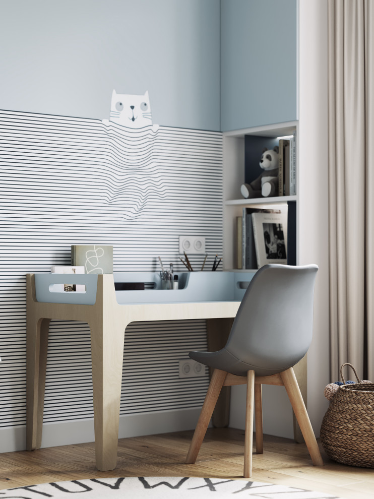 Дизайн-проект 3-х комнатной квартиры в Москве, 65 кв.м