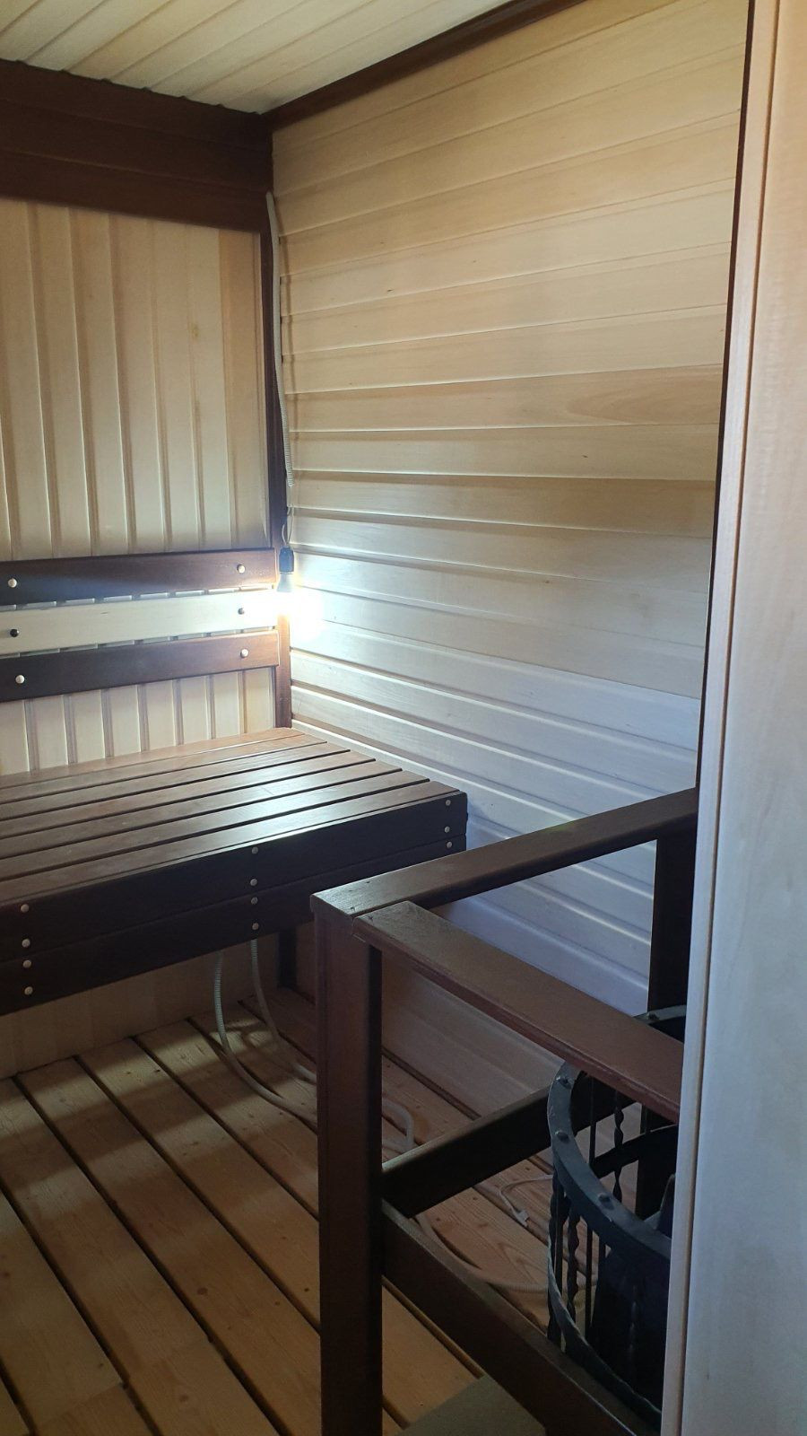 Отделка парной в частном доме