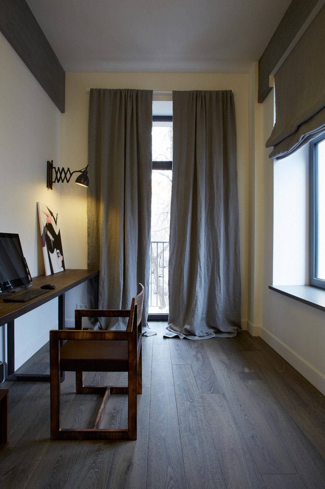 Апартаменты в стиле лофт для молодой семейной пары на ул. Берзарина