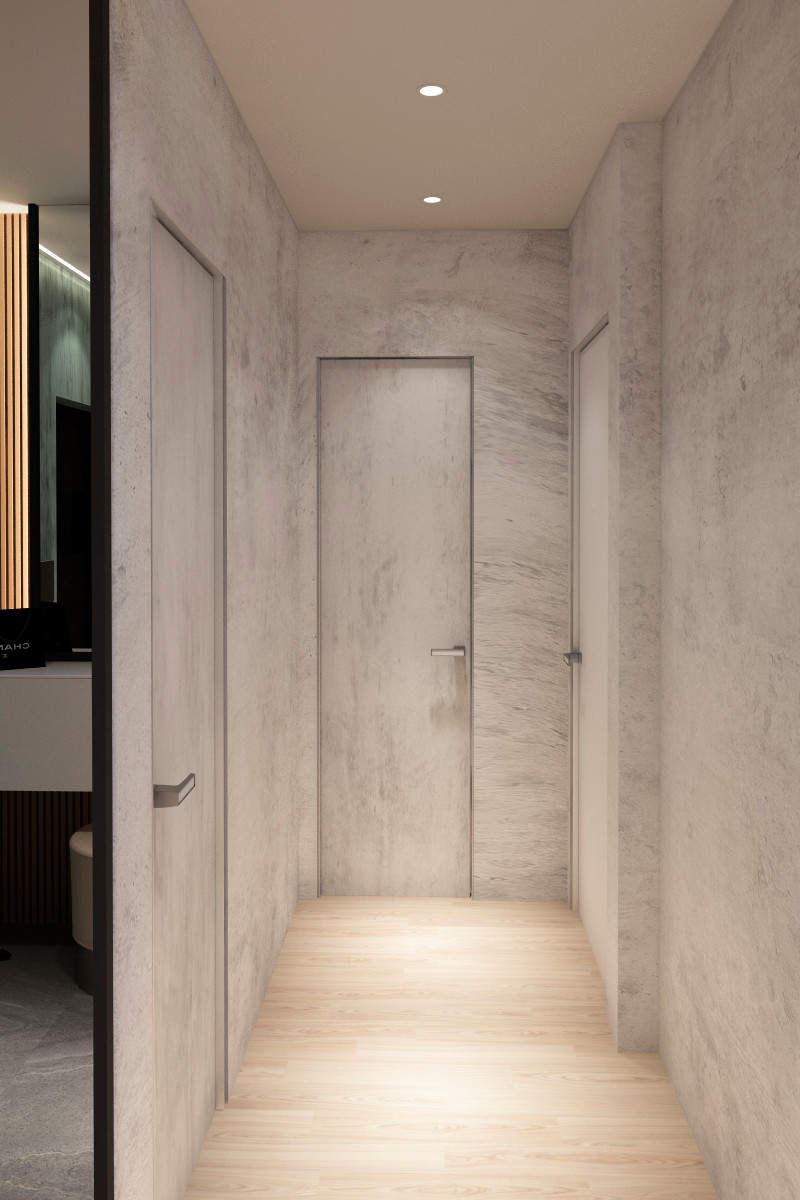 Современный стиль. Квартира 76 м2.