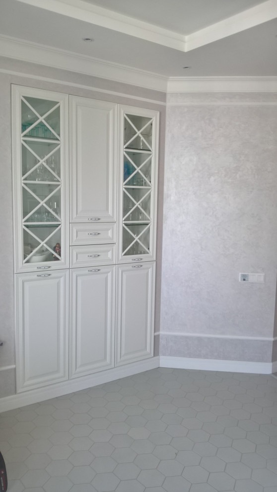 Белая классика-массив ясеня