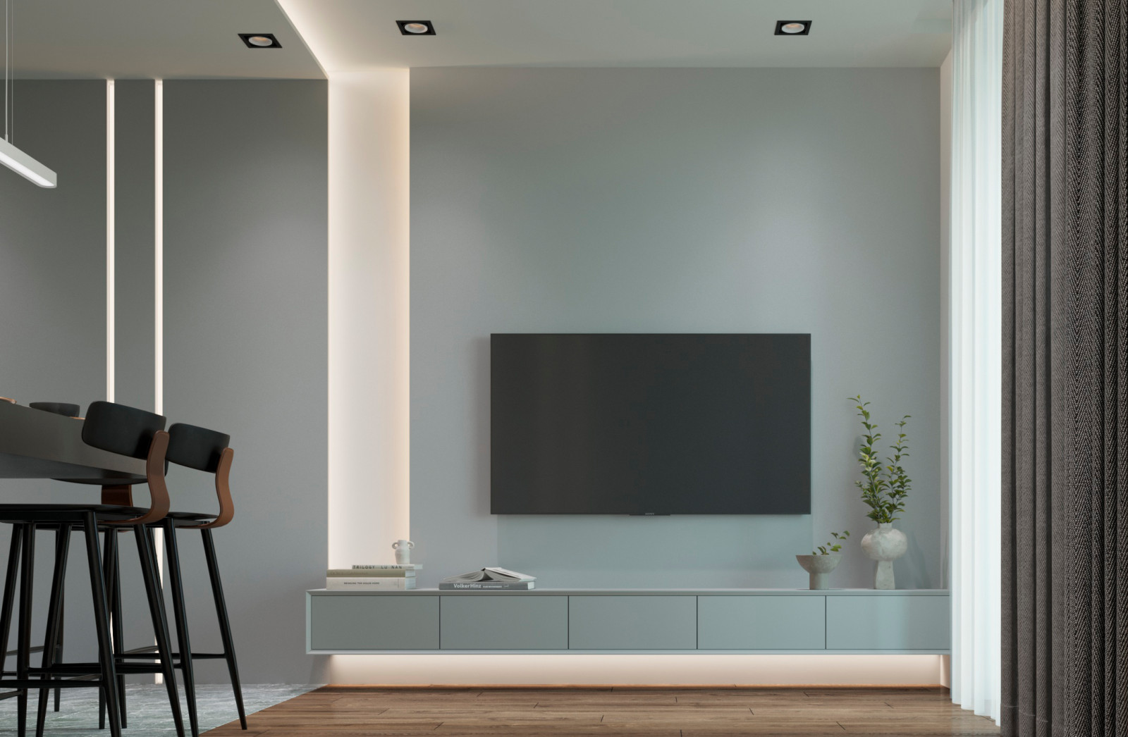 Дизайн проект квартиры 50м