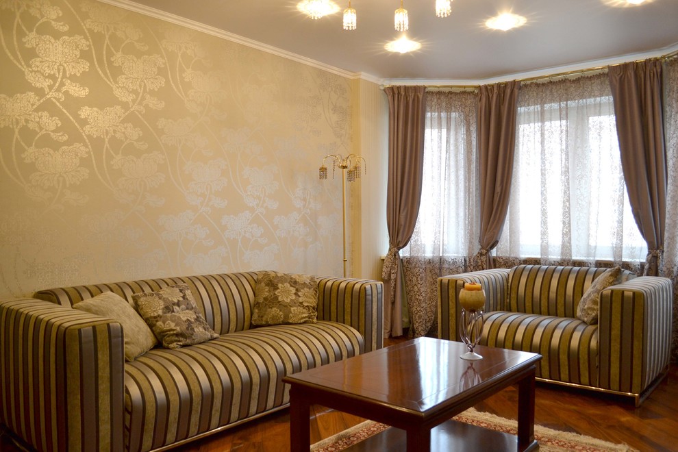 ДВУХКОМНАТНАЯ КВАРТИРА В КЛАССИЧЕСКОМ СТИЛЕ