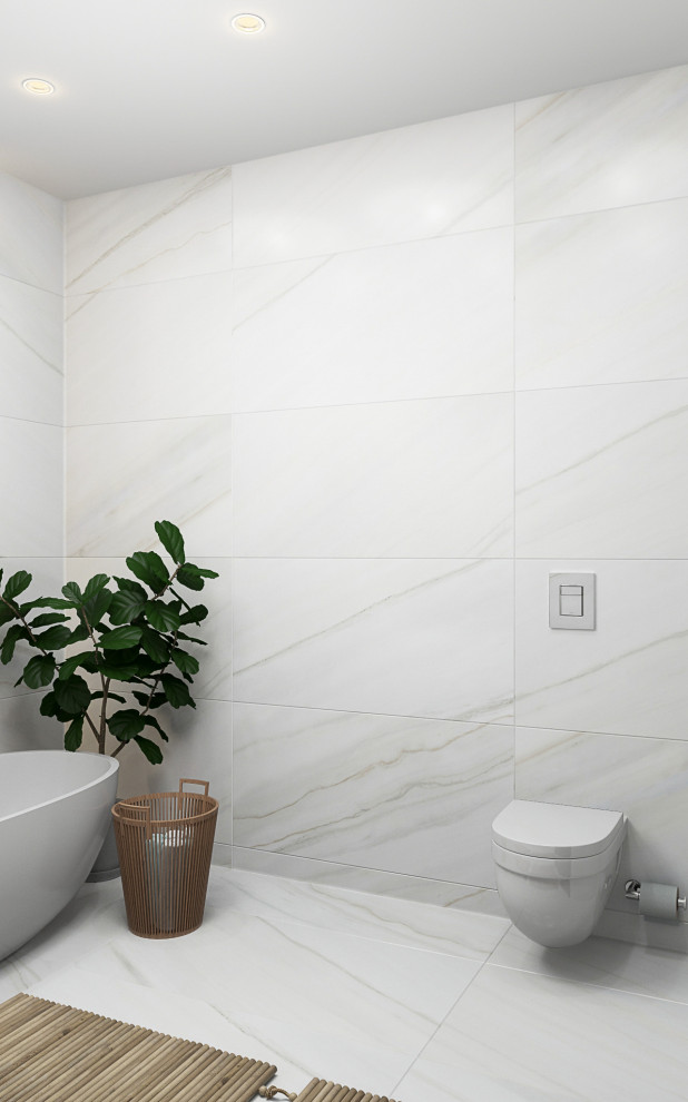 Ванная комната в стиле эколюкс