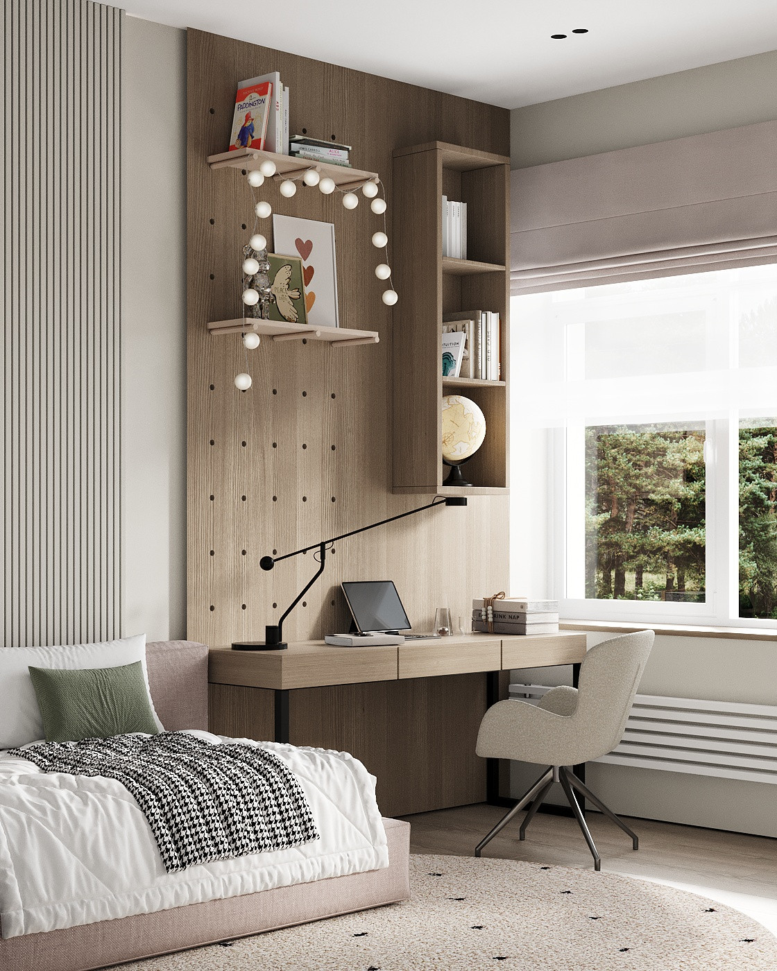 Проект интерьера для загородного дома в коттеджном поселке "Петровские озера"