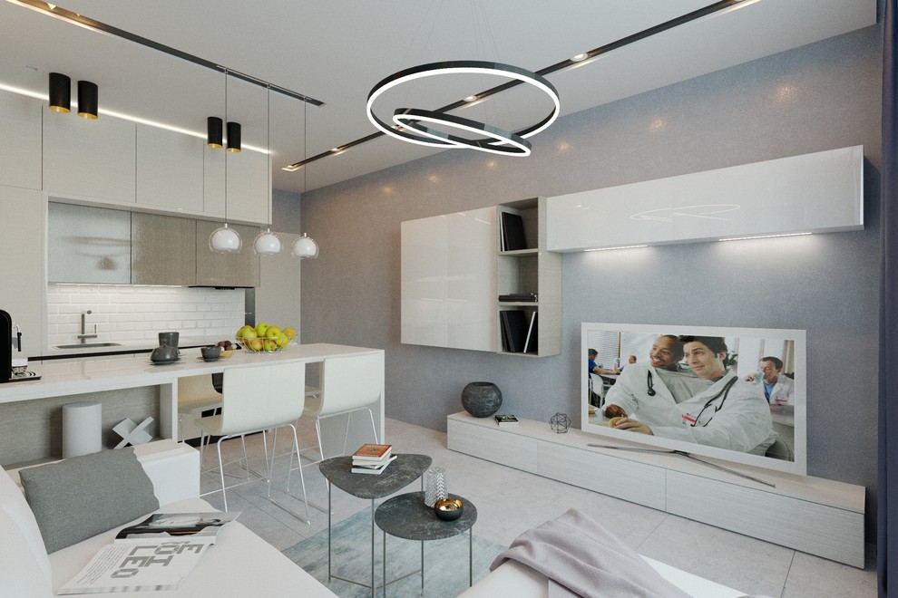 Двухкомнатные апартаменты в скандинавском стиле