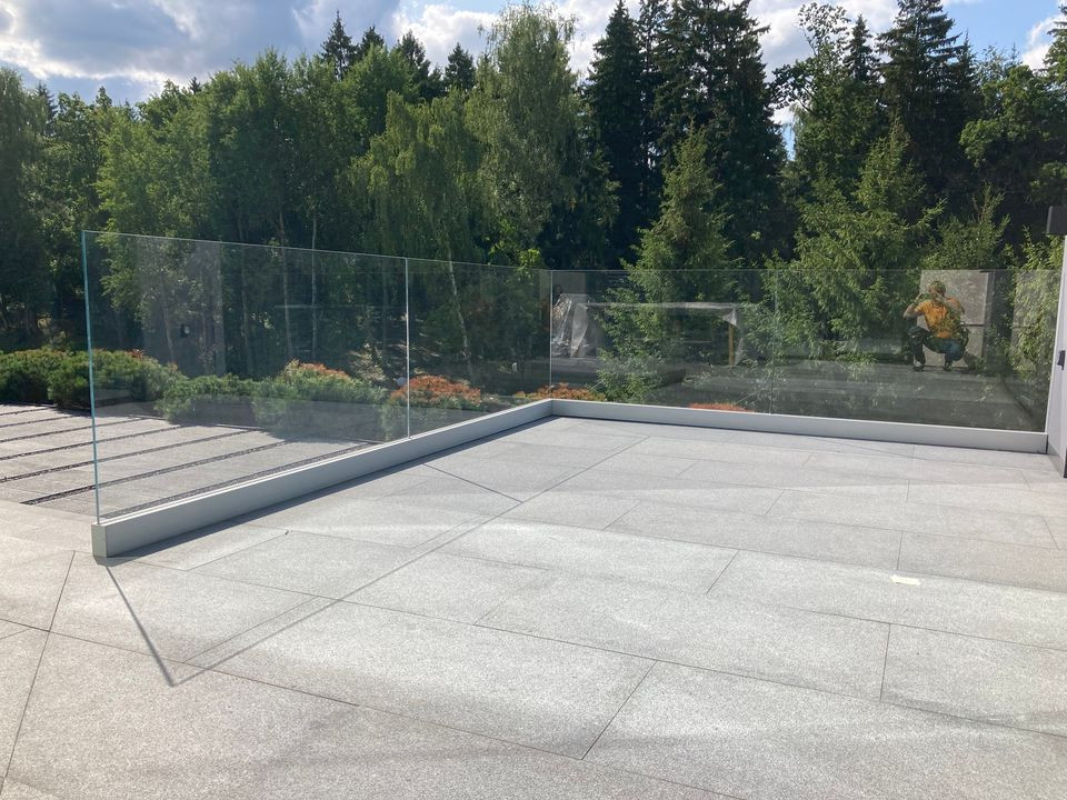 Стеклянные ограждения