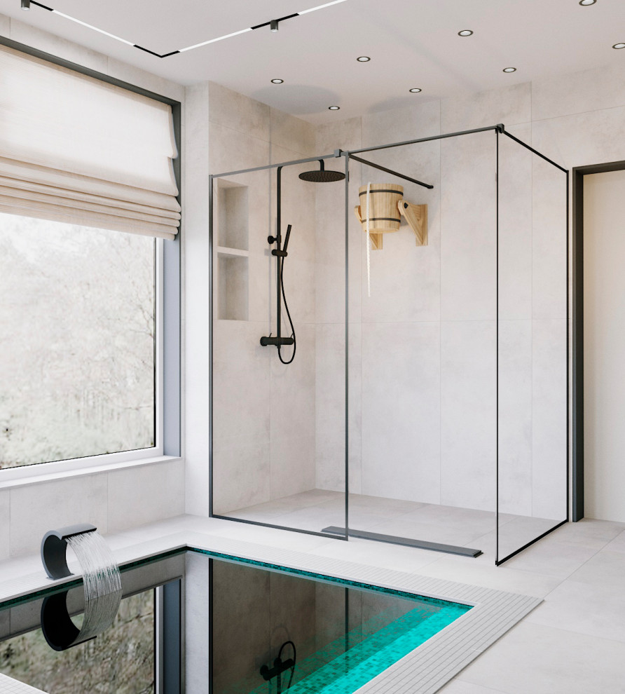 Дизайн-проект бани 25м2 в Новороссийске