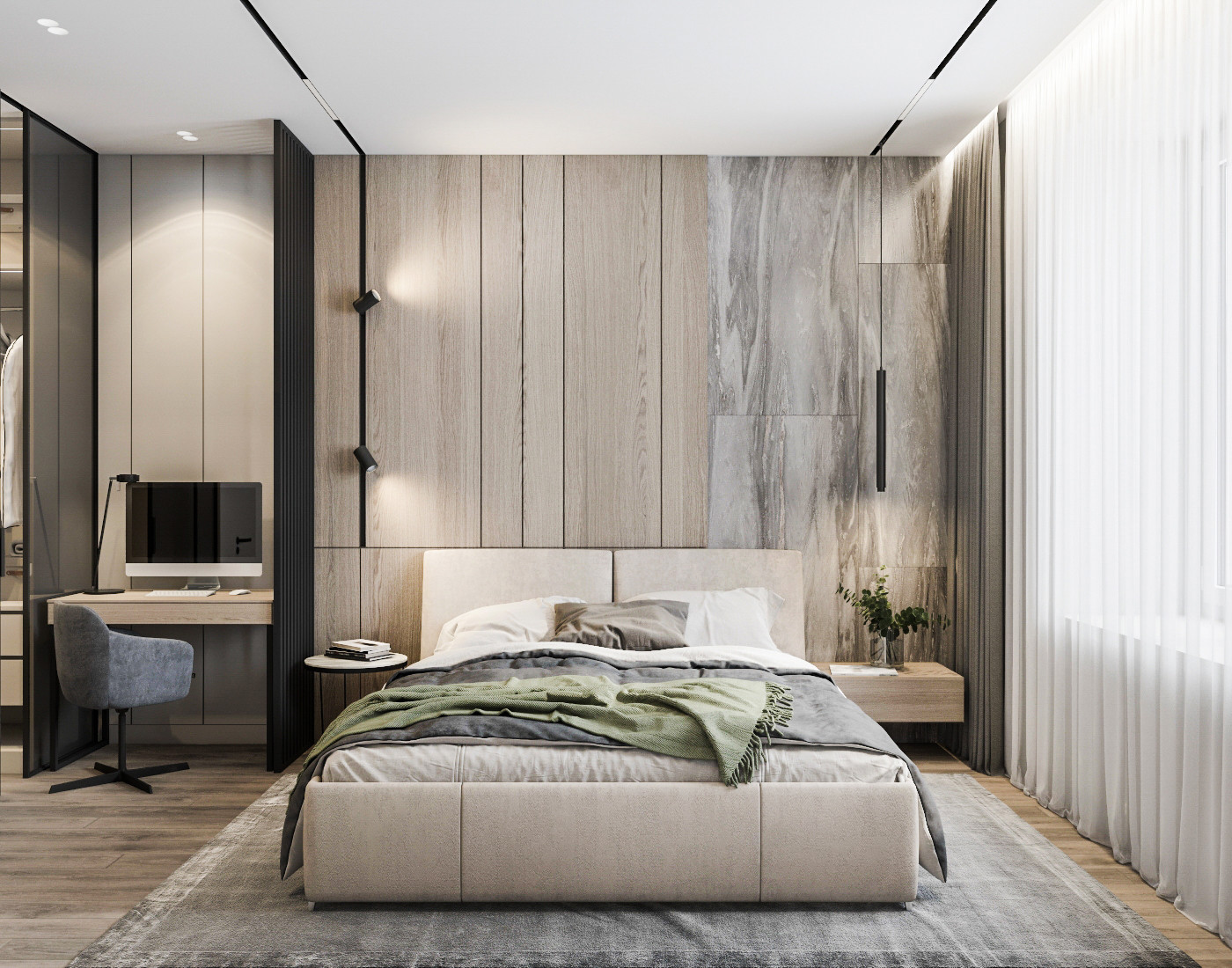 Дизайн квартиры 141м² в г. Новосибирск