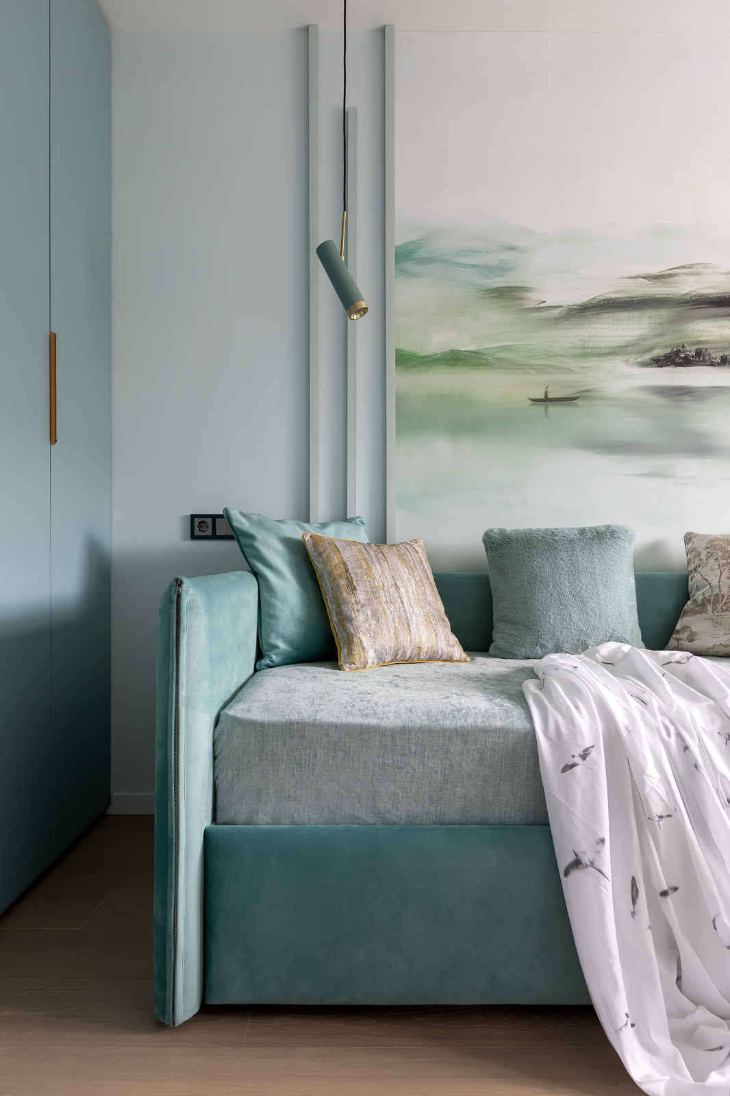 Квартира с яркими деталями и штрихами