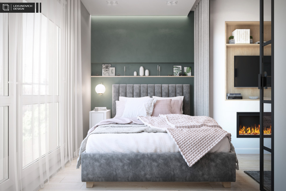 Дизайн проект в ЖК "Минск Мир" г. Минск - 44 м2