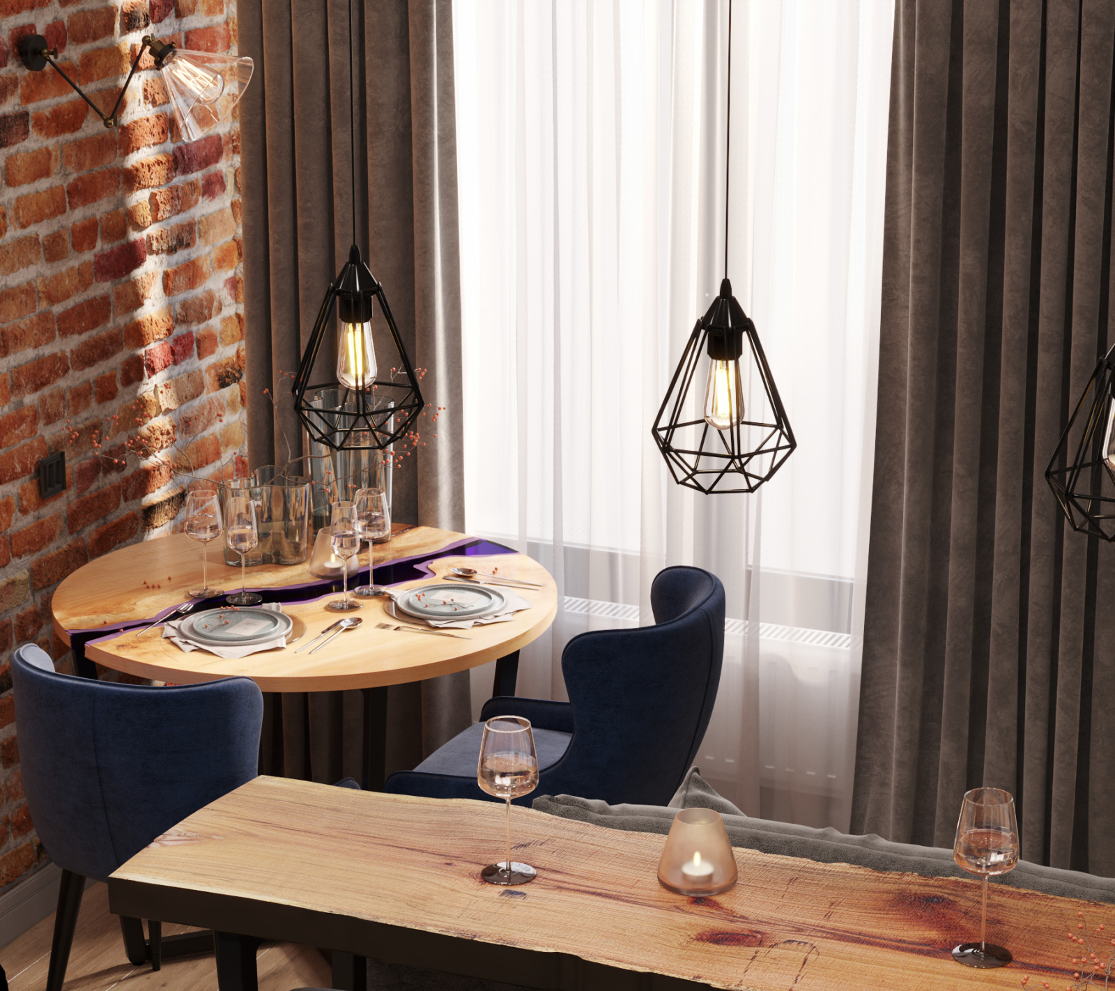 Квартира в стиле эклектика с сочетанием Лофта, Сканди и немного Востока.