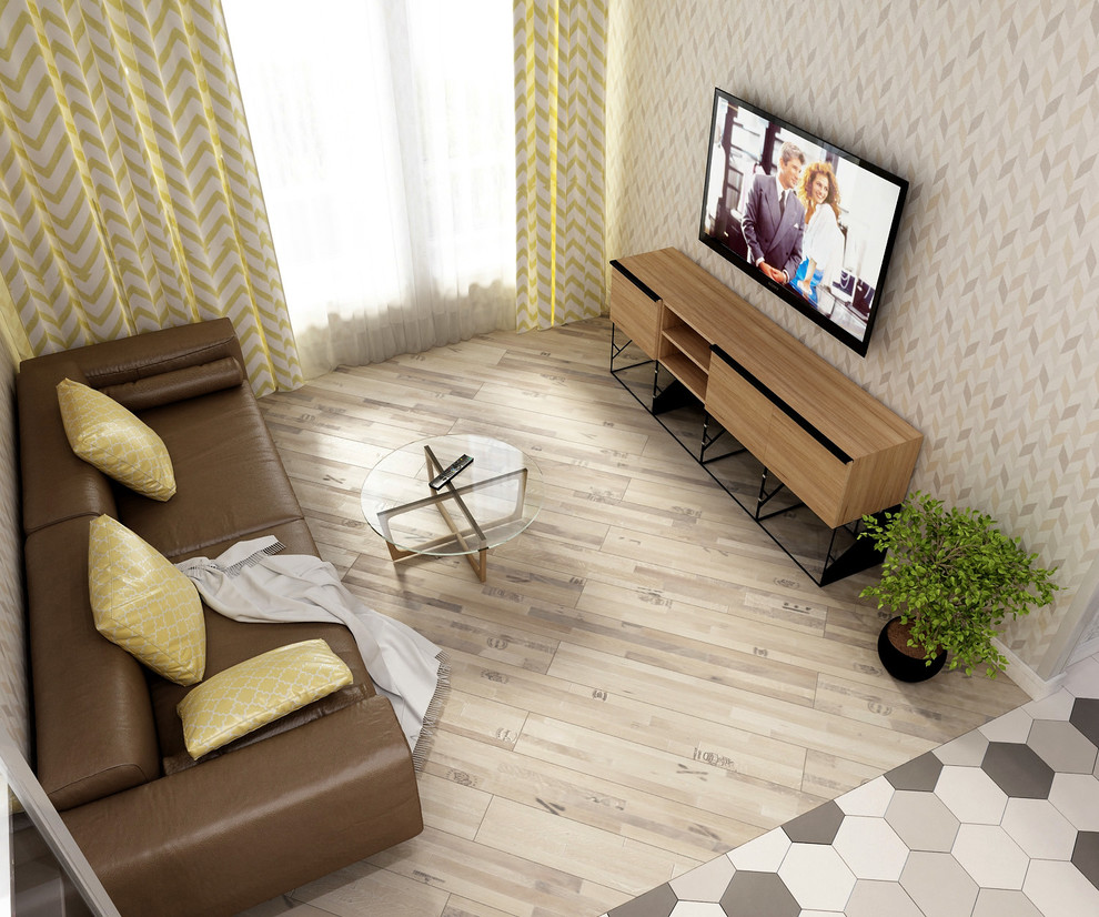 Евродвушка в скандинавском стиле в ЖК "Мещерский лес"