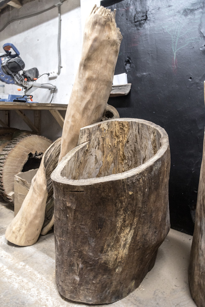 Портрет: Предметы из пустотелов и ветвей от Dubidub