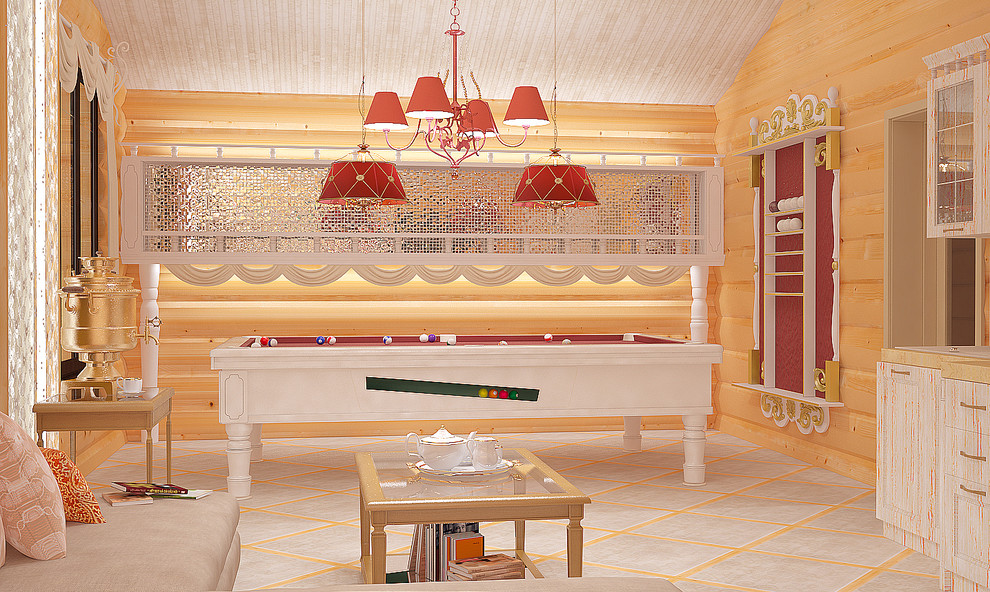 Обложка проекта: Баня + Бильярд