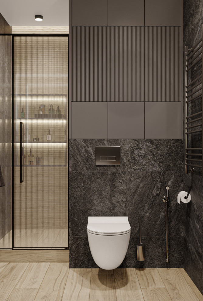 Blackflat. Квартира в ЖК Палаццио, 45 кв.м.