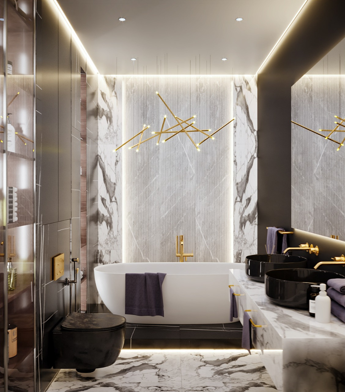 Проект квартиры 64 кв.м. 2022г.