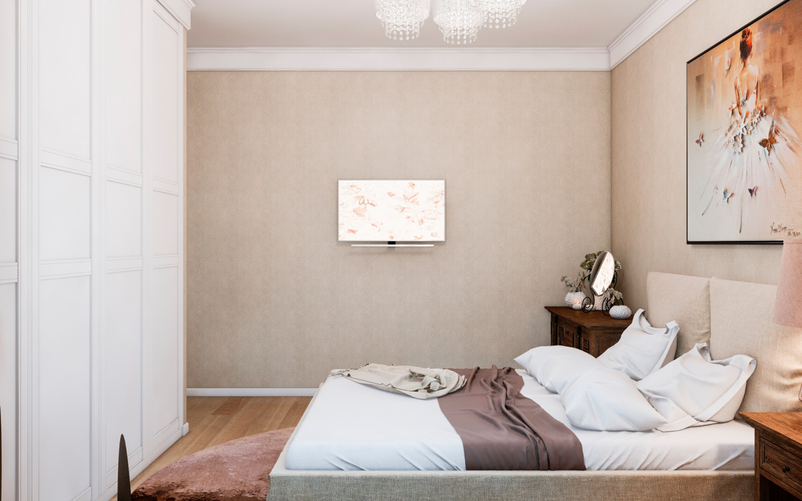 Интерьер частного дома в пос. Султан