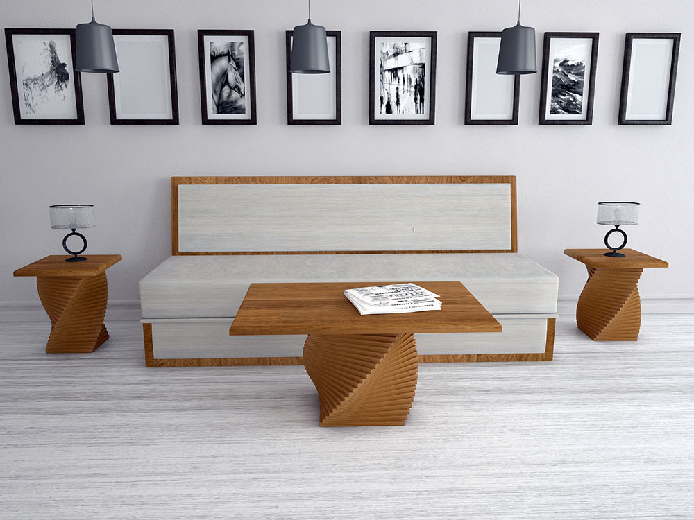 Обеденные и журнальные столы Анталл в современном стиле