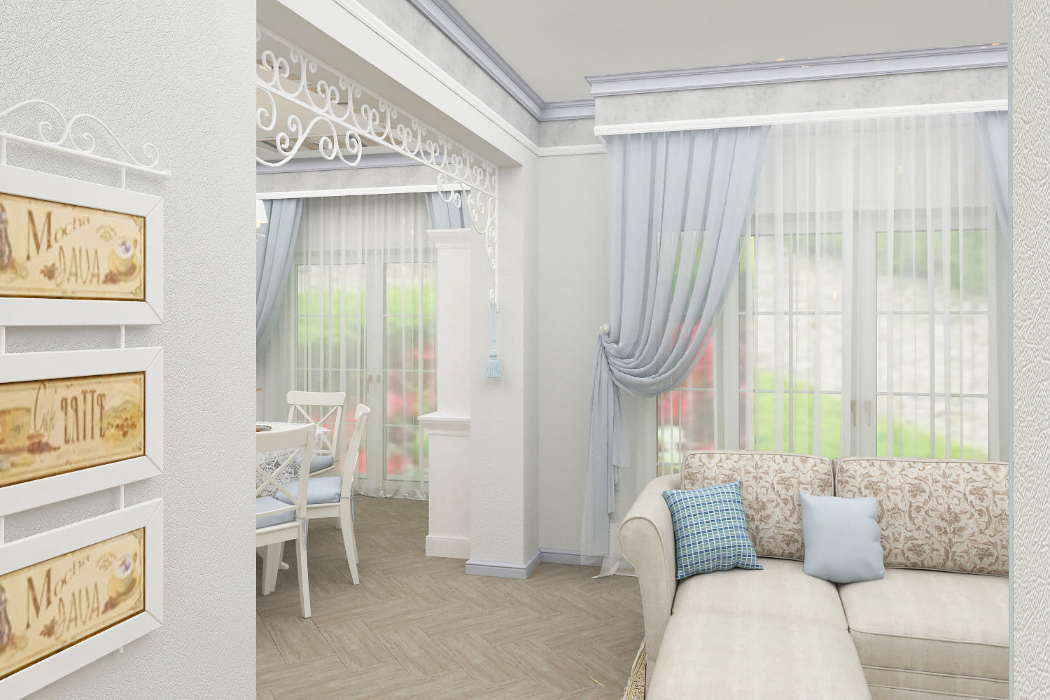 Частный интерьер "Добротный"