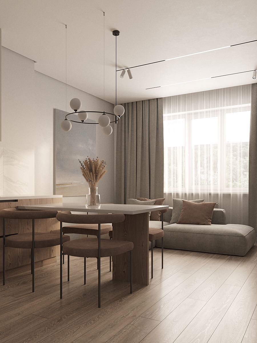 Обложка проекта: Кухня-гостиная 22 кв.м.